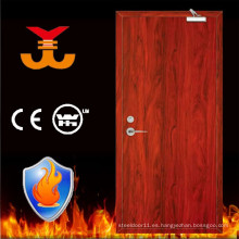 UK Standard BS476 60mins Puerta de madera contra incendios